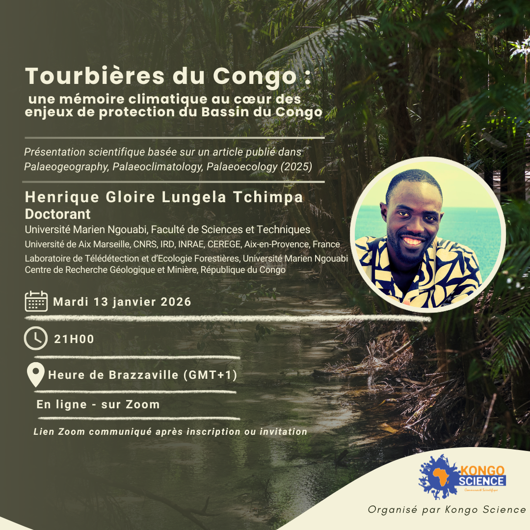Tourbières du Congo : mémoire climatique et enjeux de protection